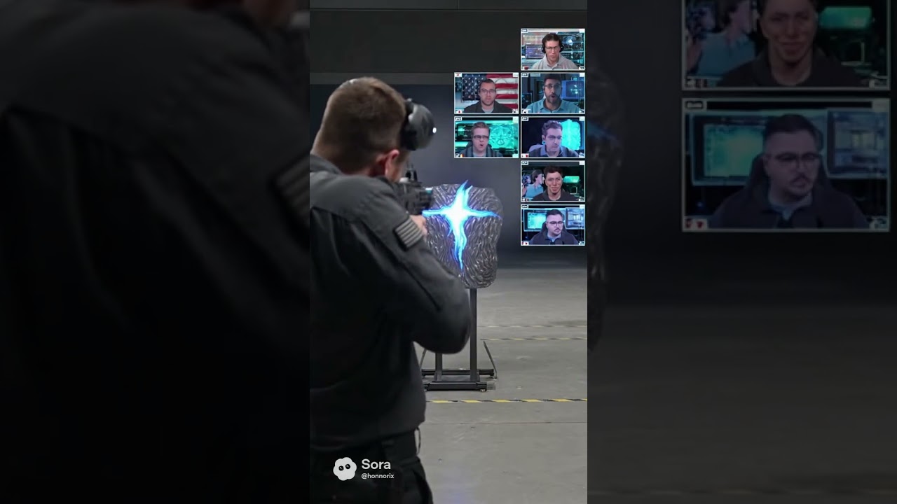 Global Tech Alliance: QPED-S Alien Armor Firing Test | Ultra Realistic AI Sci-Fi