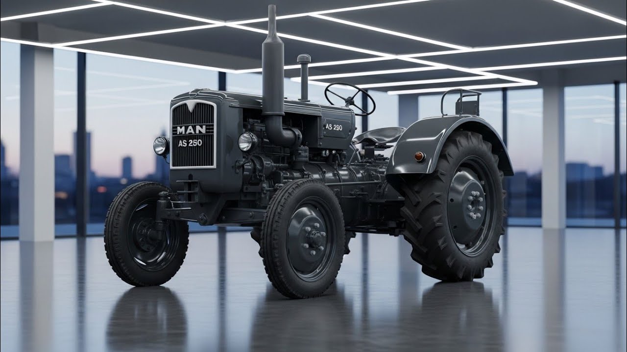 1938 MAN AS 250 | Historische Kraft aus😱 Deutschland🚜
