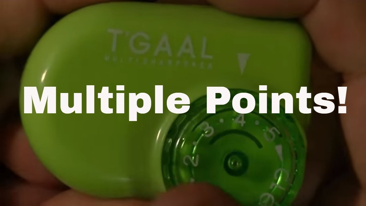 T'Gaal MultiSharpener Pencil Sharpener | Pencil Sharpener Review