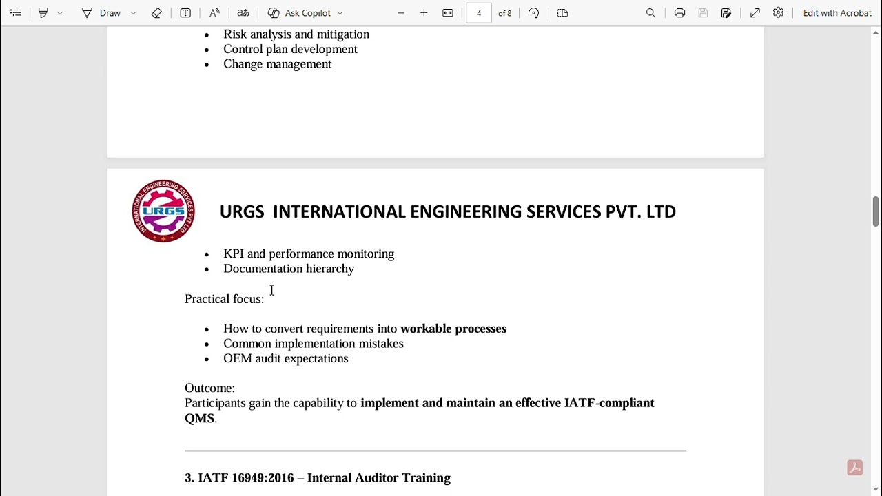 IATF 16949:2016 Complete Guide | Training, Implementation & Consultancy for Automotive Industry