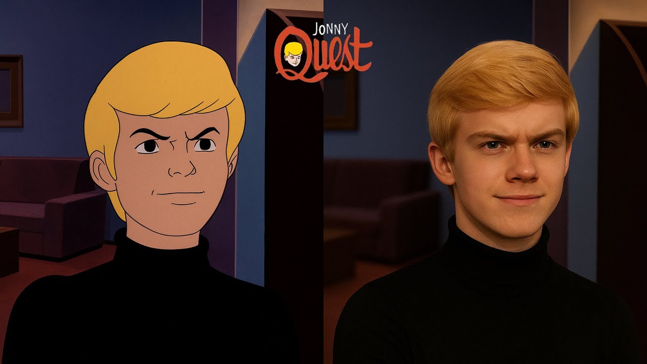 Jonny Quest Characters Reimagined in Real Life with AI! | (AI Generated)