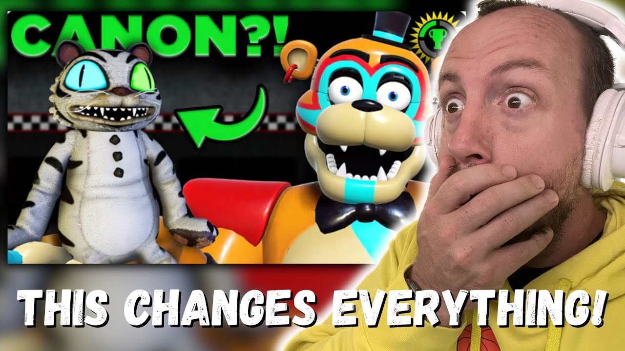 THIS CHANGES EVERYTHING!!! Game Theory: Are the FNAF Books Actually Canon? (REACTION!!!)