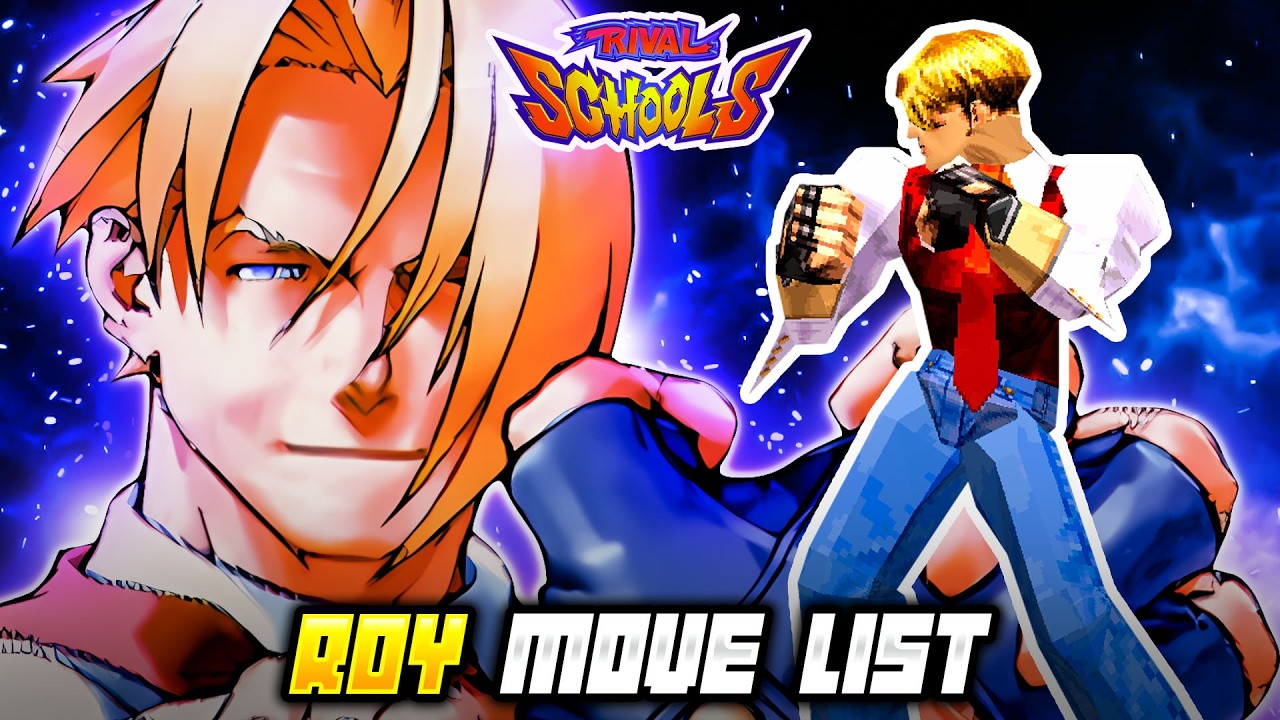 ROY BROMWELL Move List - Rival Schools: United by Fate