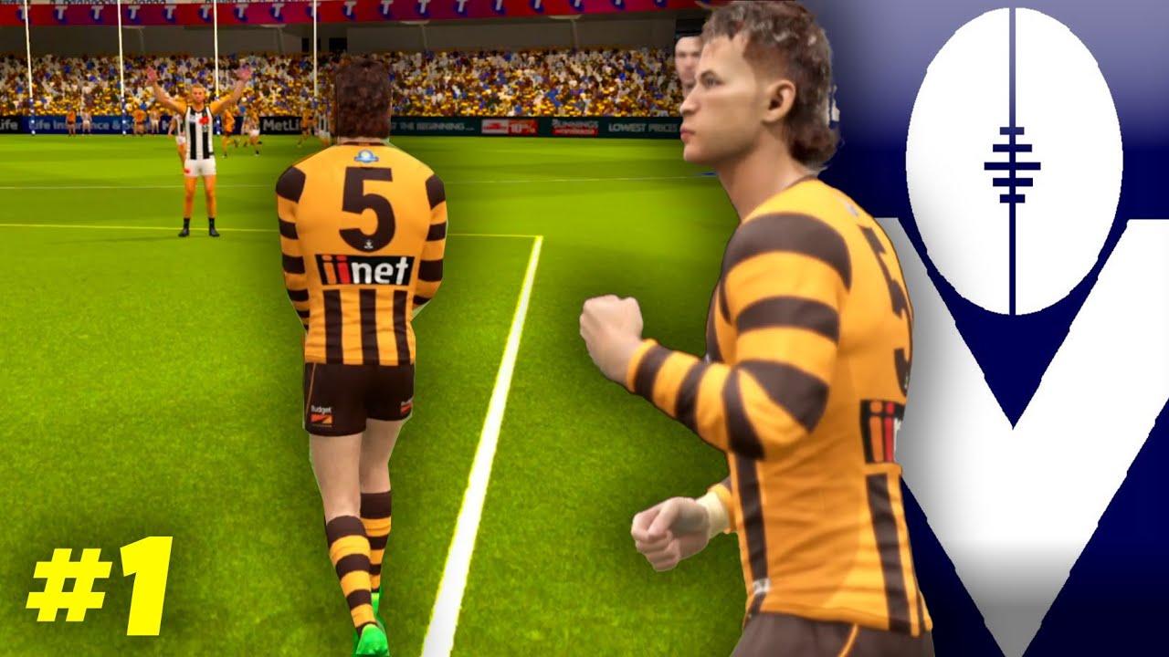 VFL GRAND FINAL | WALTER CAMBRIDGE AFL 23 CAREER MODE #1