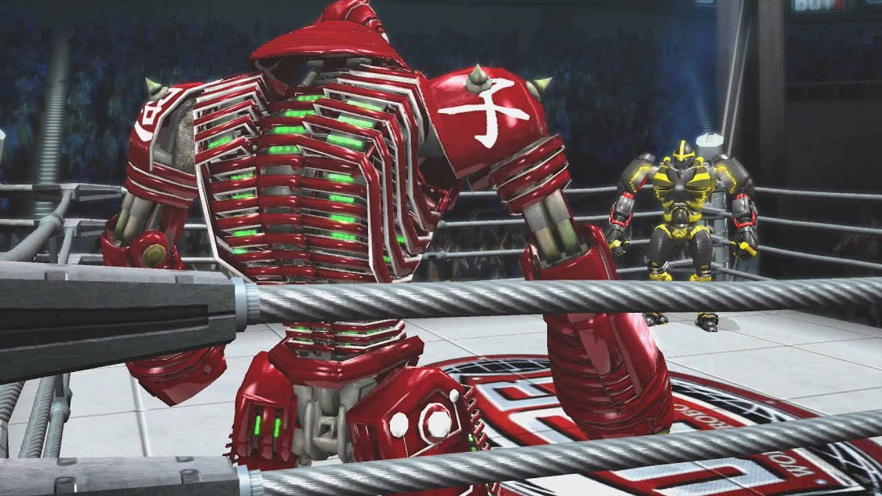 REAL STEEL THE VIDEO GAME - NOISY BOY vs VESPULA (XBOX360/PS3)