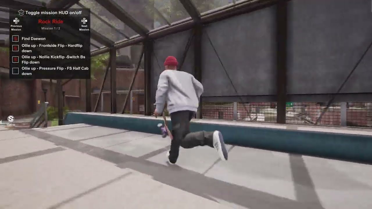 Session: Skate Sim going to try shoes at skateshop NYC