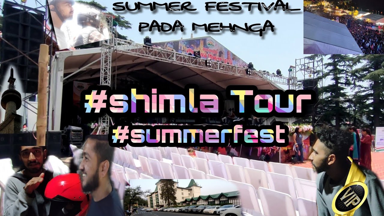 Summer Festival at shimla Full VIP FEEL #himachalpradesh #summer #vlog #funny #nature #pahadi #news