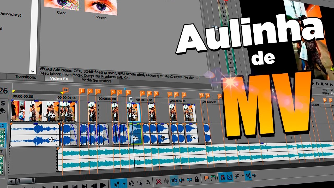 Aprenda a fazer um YTPMV - Sony Vegas