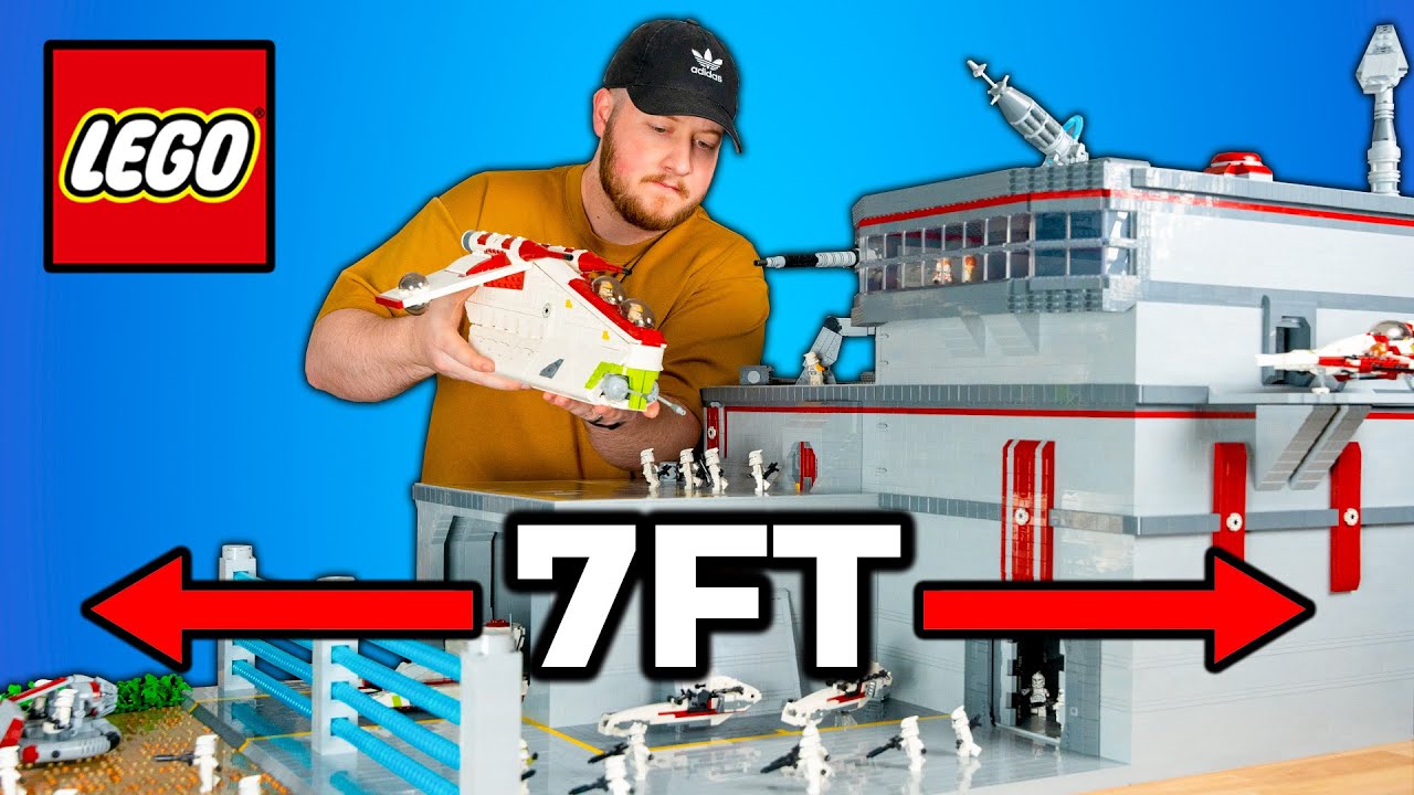 Я построил базу клонов LEGO за 7 дней