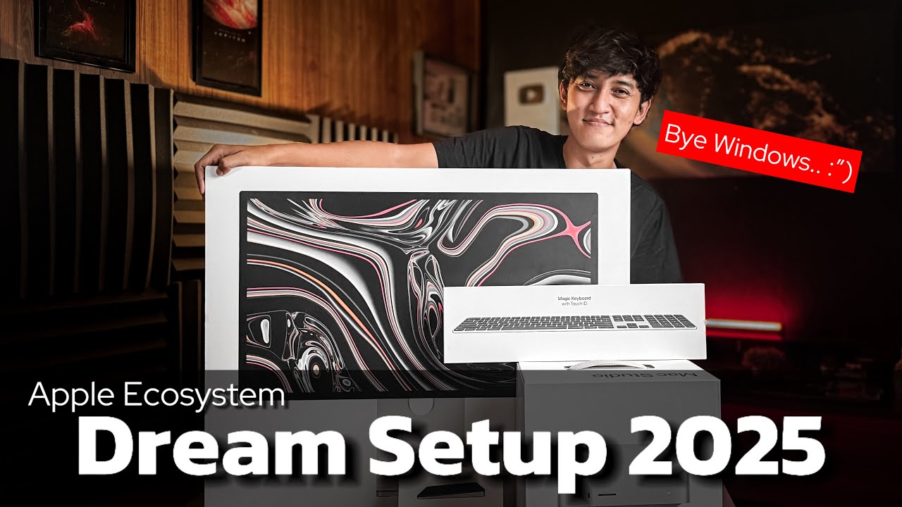 Build Setup Editing Overkill 2025! Mac Studio M4 Max & Apple Studio Display