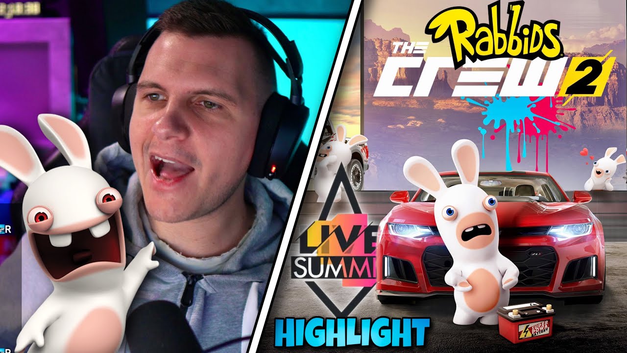 PLATIN ✅ Live Summit ROAD RAVING RABBIDS The Crew 2 - ZOQQER Highlight