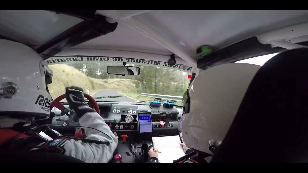Rally Isla de Gran Canaria 2023. Regularidad Sport Roberto García- Tania García. Renault 5 GT Turbo