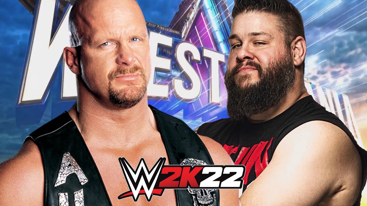 WWE 2K22 | STONE COLD STEVE AUSTIN vs KEVIN OWENS at Wrestlemania