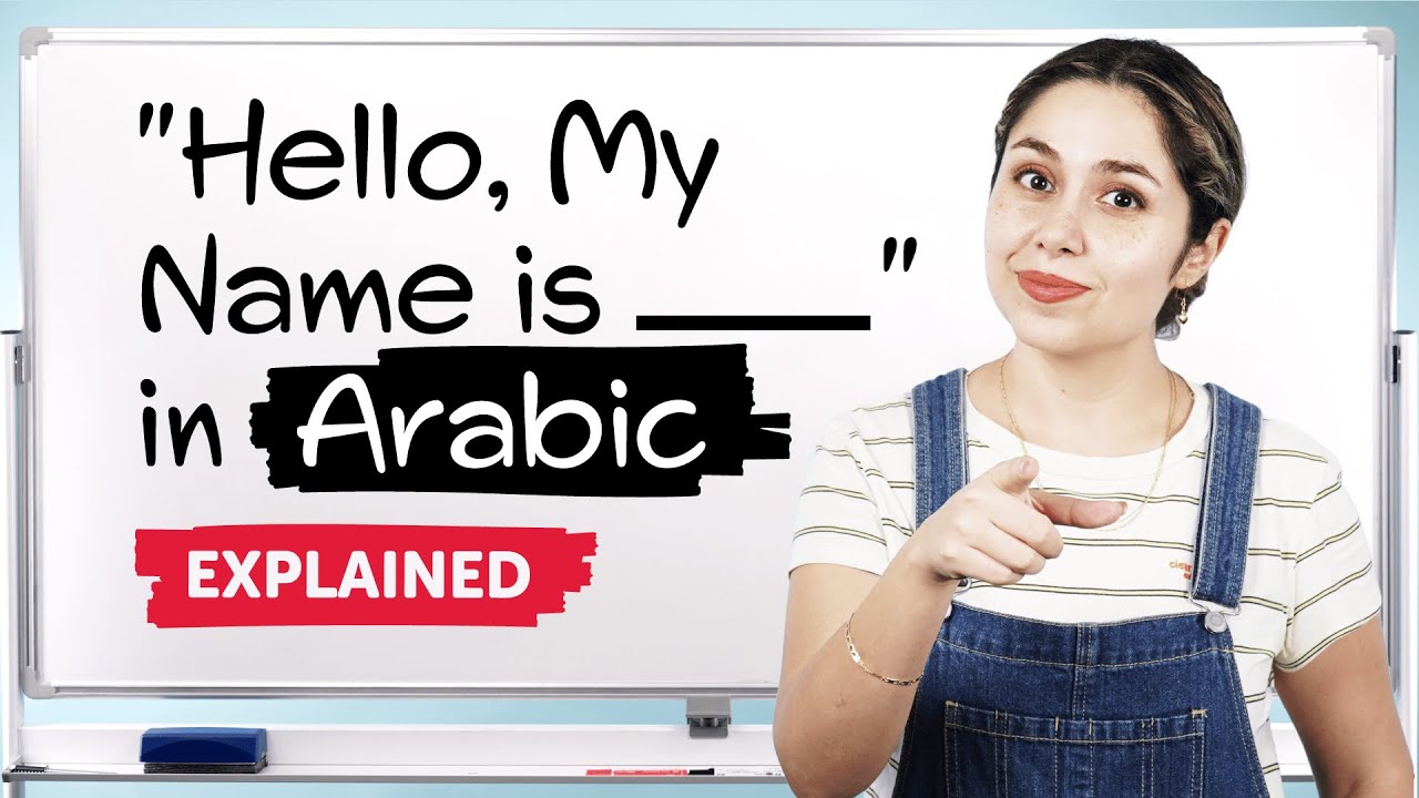 How to Give Your Name in Arabic | Arabic for Absolute Beginners
