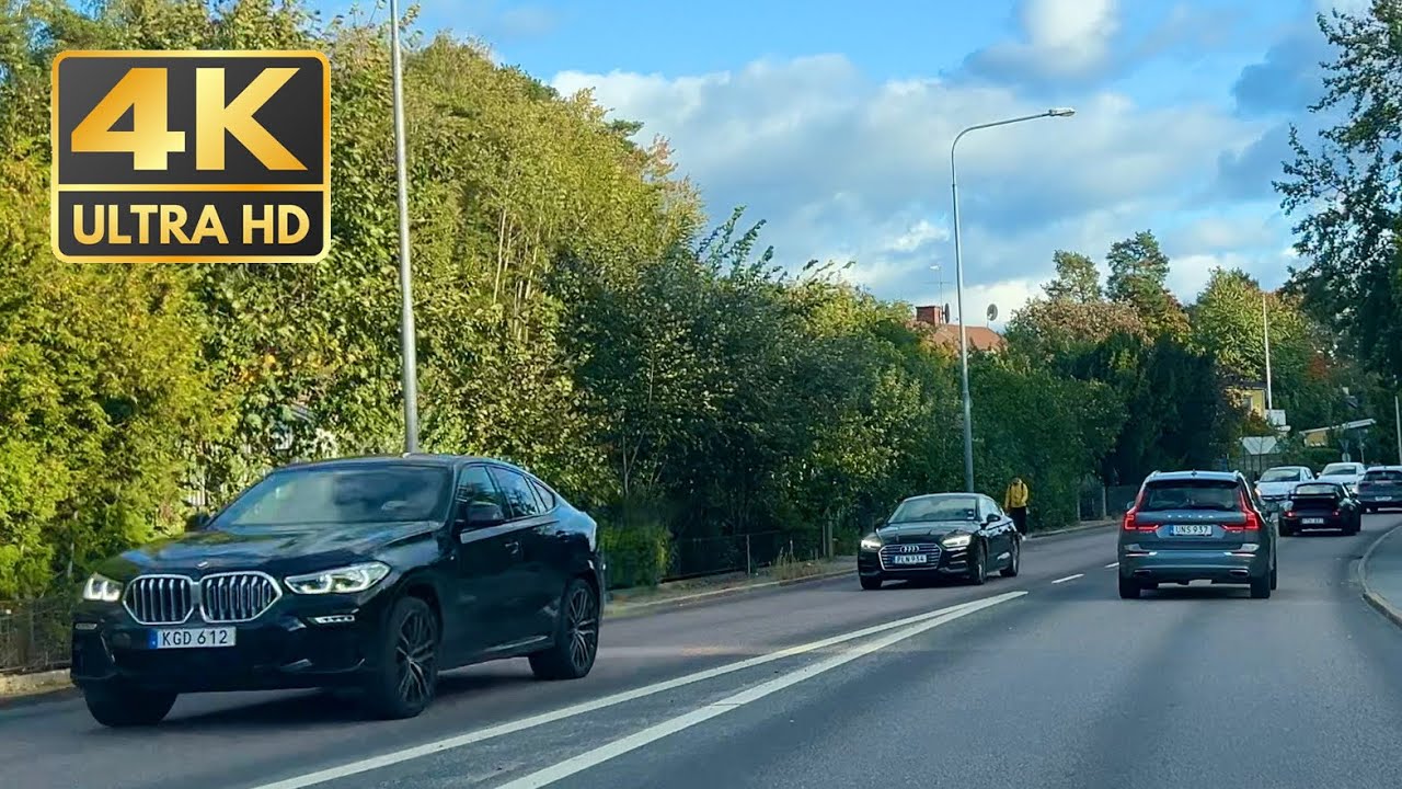 4k Driving in Stockholm | Södertälje - Ronna - Weda - Brunnsäng - Ritorp