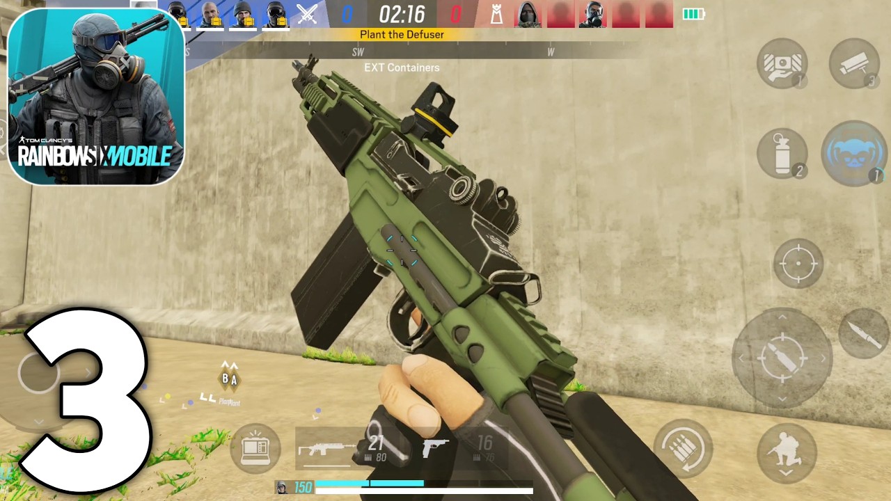 Rainbow Six Mobile Global Launch Gameplay Walkthrough Part 3 (Android, iOS)