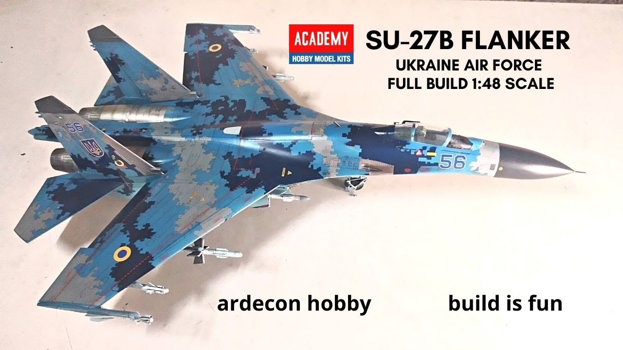 SU-27B Flanker Ukrainian AF, Digi Decals 