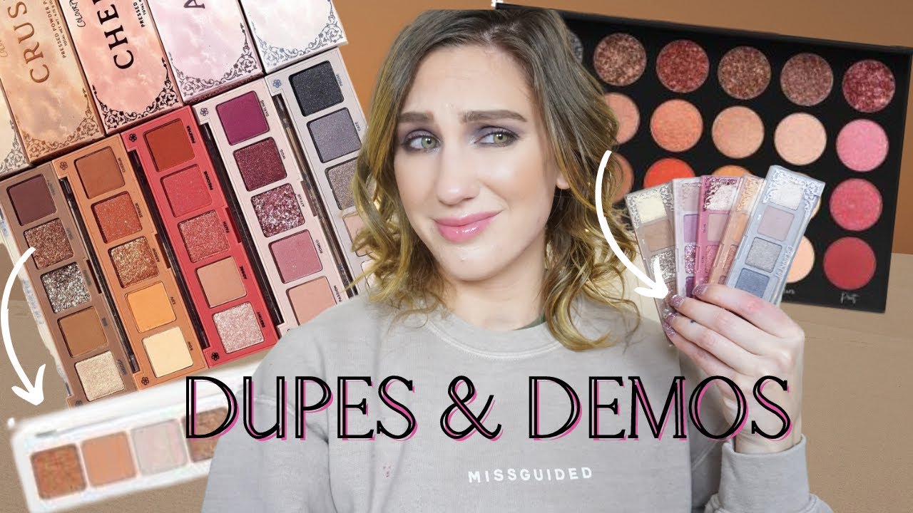 WATCH BEFORE YOU BUY // COLOURPOP LOVE STRUCK COLLECTION // SWATCHES, COMPARISONS + DEMOS