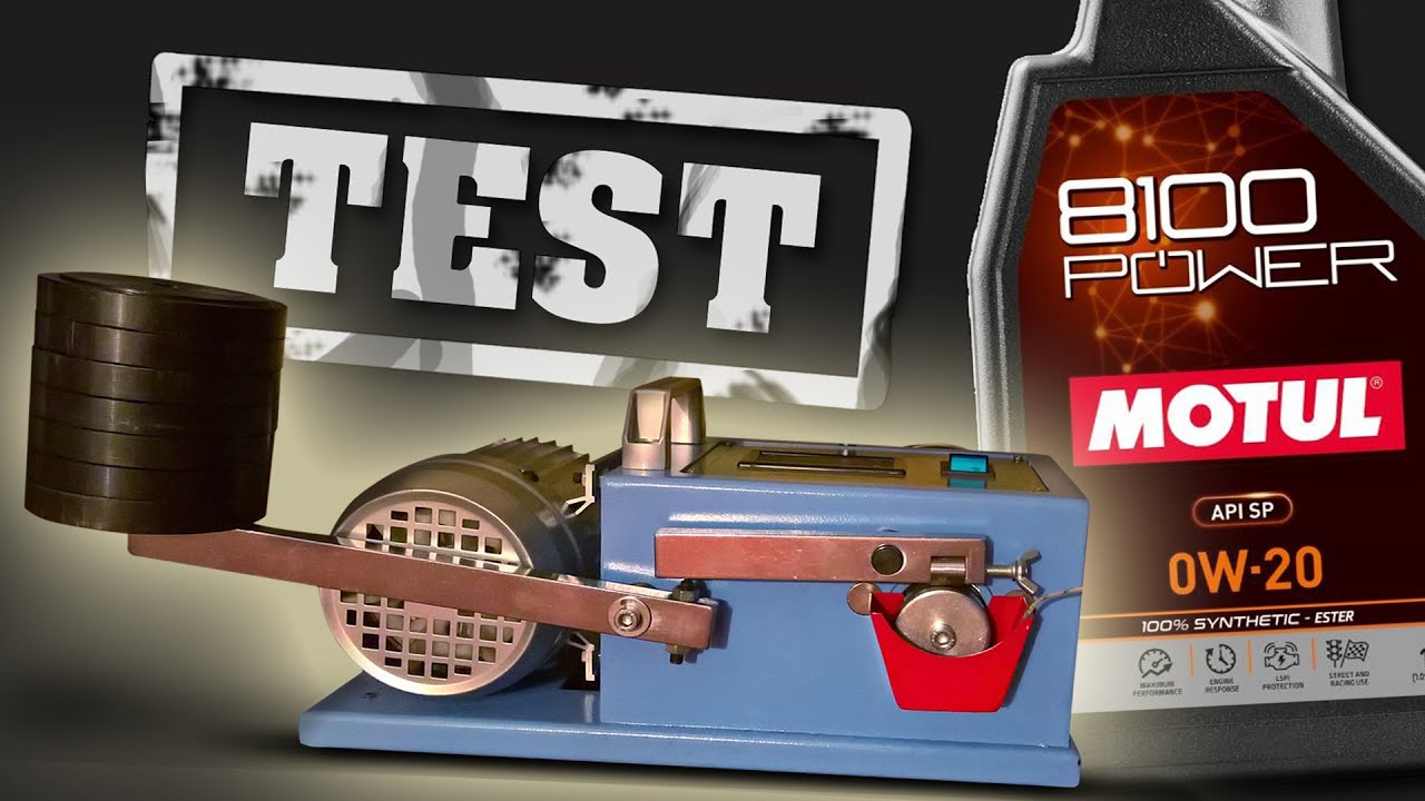 Motul 8100 Power 0W20 Engine oil test Piotr Tester