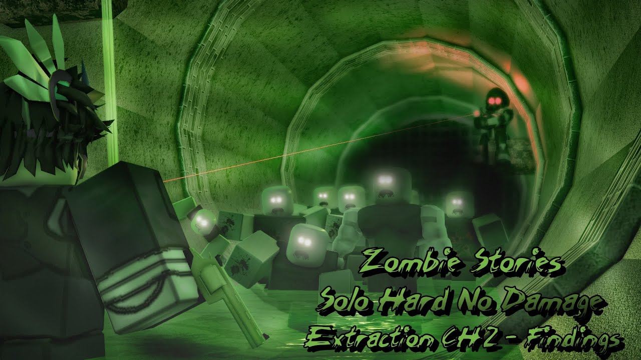 Zombie Stories: Solo Hard No Damage (Extraction CH2 - Findings)