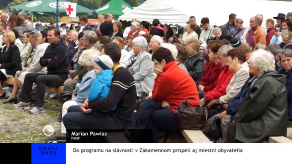 Do programu na slávnosti v Zákamennom prispeli aj miestny obyvatelia či zahraniční hostia