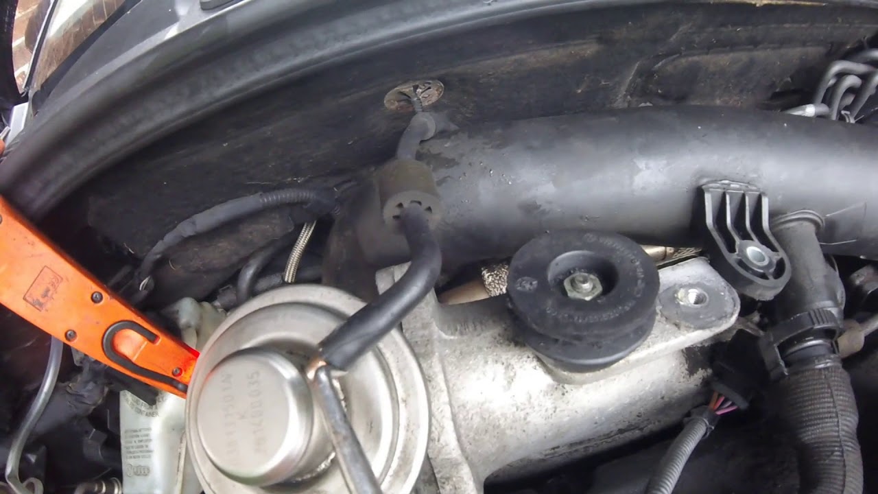 How to remove EGR and Cooler Audi A3 1.9 / Как  снять EGR и Cooler Audi A3 1.9