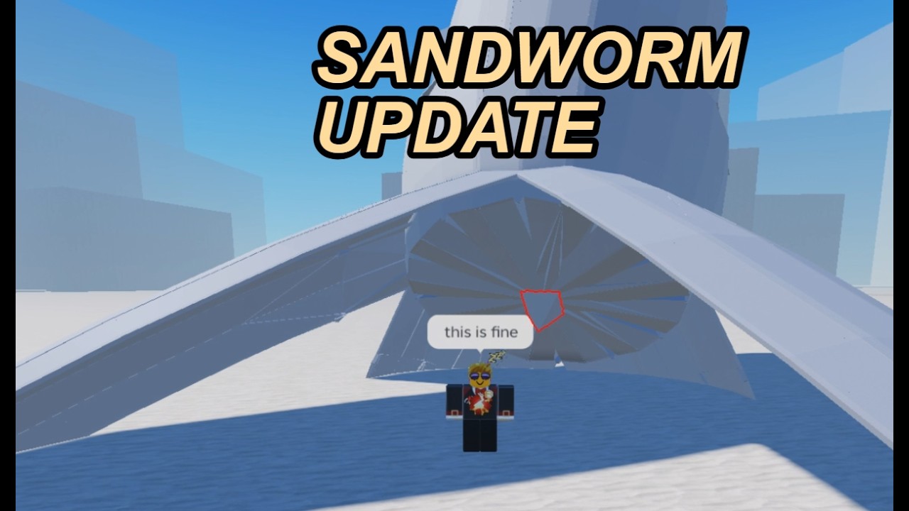 SANDWORM UPDATE (Roblox Tentacle)