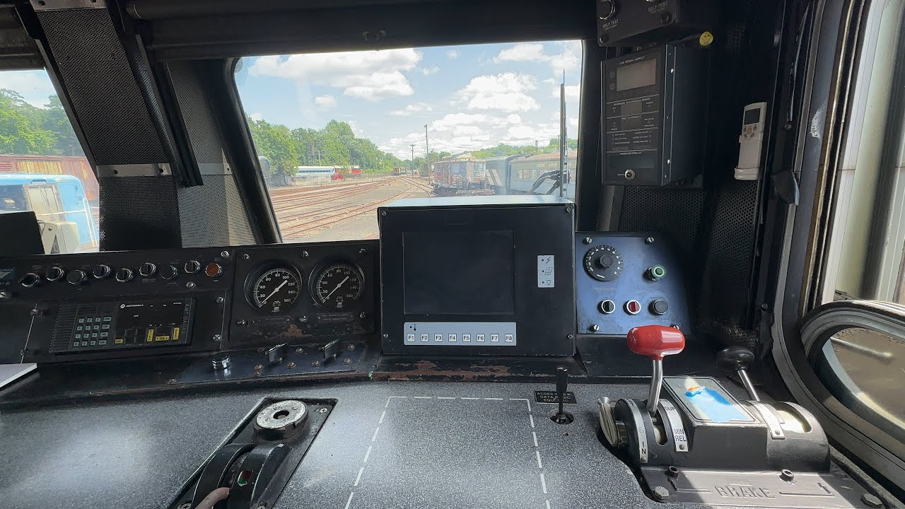 Amtrak AEM-7AC Locomotive Cab Tour