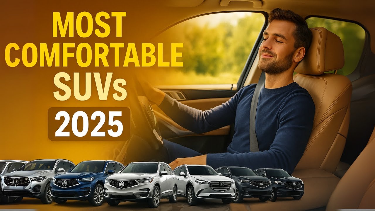These Are the 5 Most Comfortable SUVs I Drove in 2025