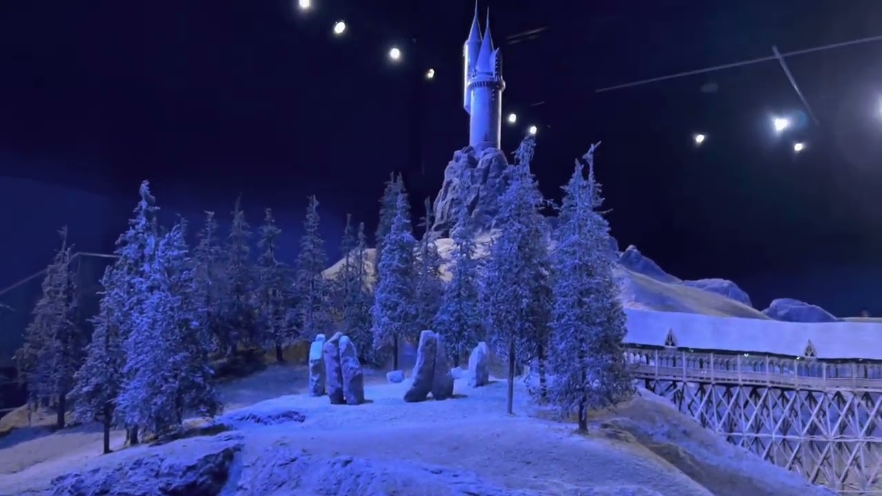 Hogwarts Model at Harry Potter World