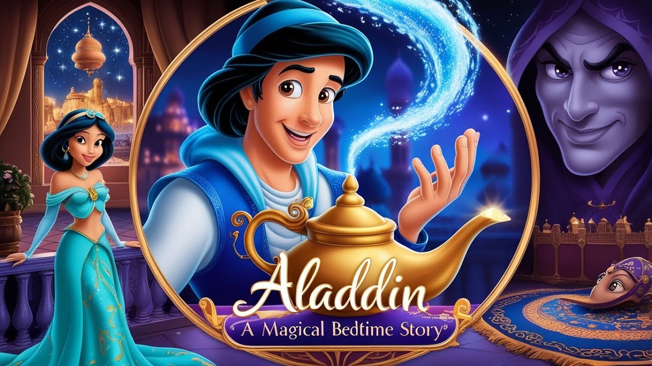 Aladdin - A Classic Fairy Tale | Magical Bedtime Story for Kids ✨🕌 | Bedtime Tales