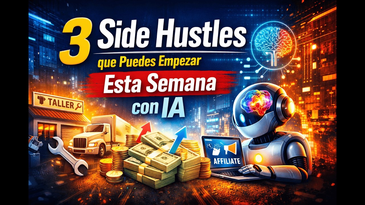 3 Sistemas de ingresos para 2026: Sin humo, sin jefes y con Inteligencia Artificial