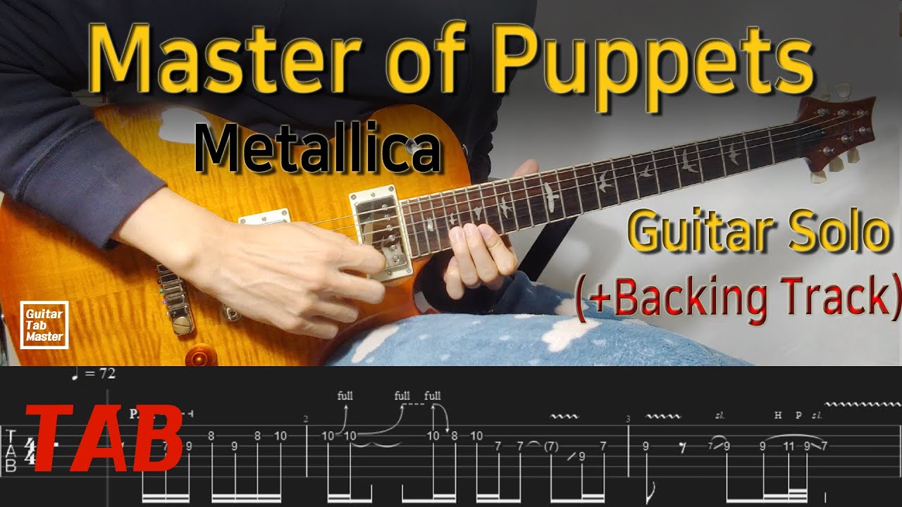 [TAB] Master Of Puppets │Guitar Solo