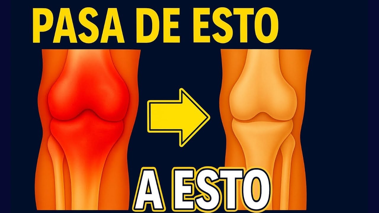 🦵Si Tienes La RODILLA INFLAMADA y con LÍQUIDO Deberías HACER ESTO