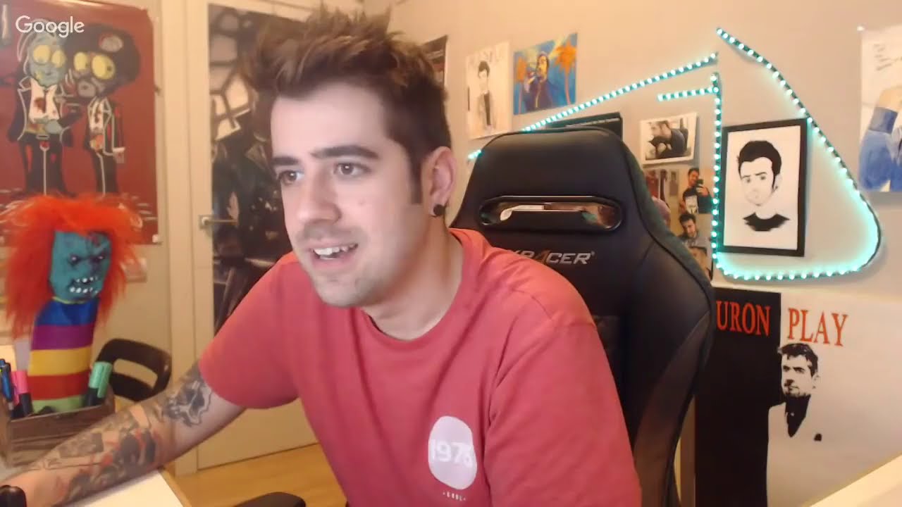 Auronplay responde preguntas de twitter (Video borrado)