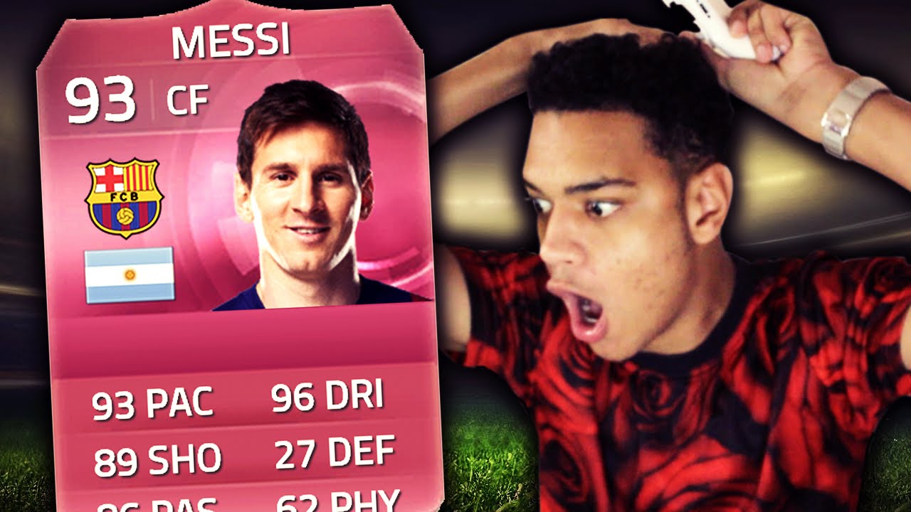 OH MY GOD HUGE MESSI WAGER!!! FIFA 15