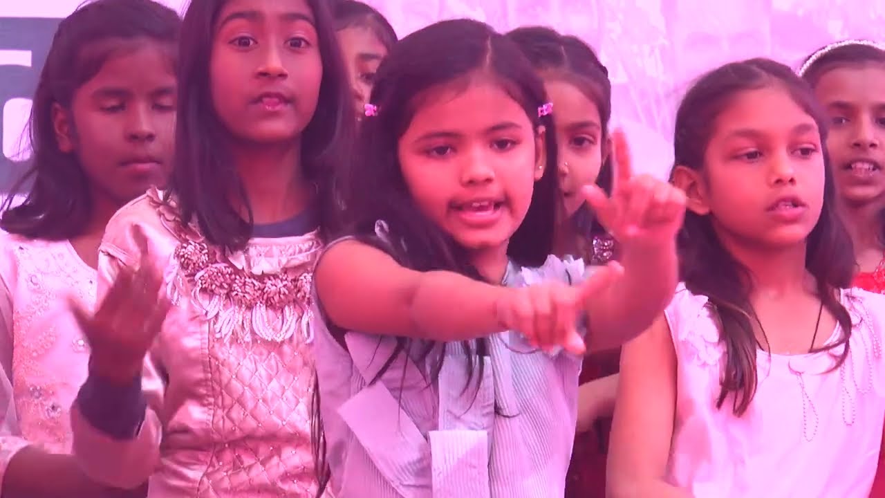 Mdn school program चले जैसे हवाएं सनन सनन 