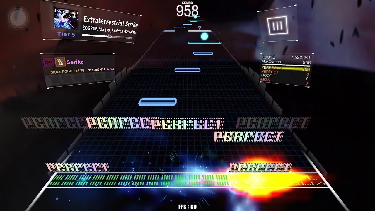 Extraterrestrial Strike / Tier 5 / DanceRail3 譜面確認