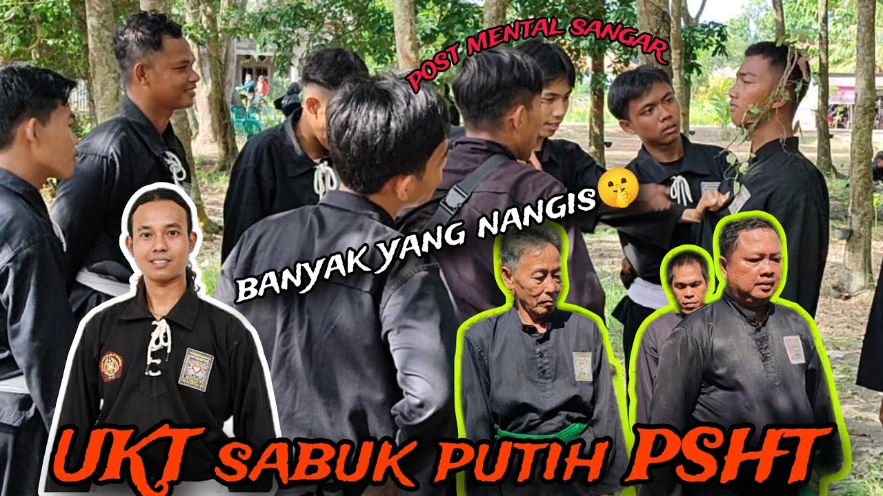 UKT sabuk Putih PSHT post mental bikin Nangiss‼️