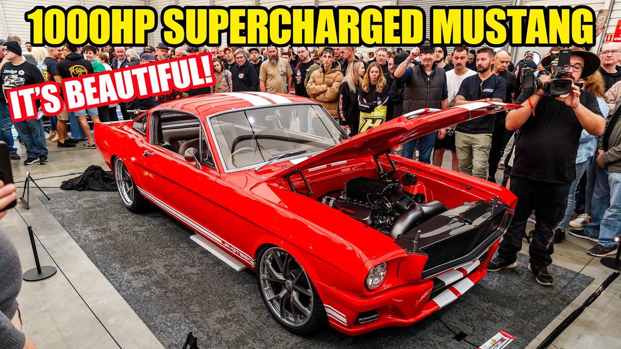 Amazing Supercharged Mustang Fastback On The Dyno