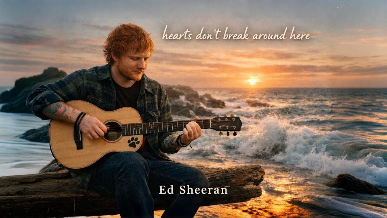 Ed Sheeran  ''Hearts Don’t Break Around Here'' ❤️ | Emotional Romantic Love Song  Acoustic Ballad