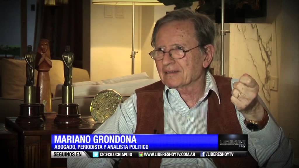 Entrevista de "Líderes Hoy" a Mariano Grondona - 1° parte