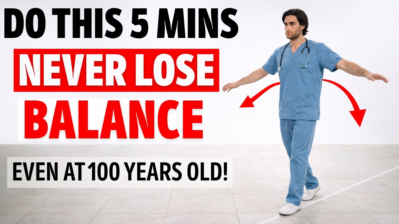 5 Balance Exercises to Prevent Falls (Test Inside)