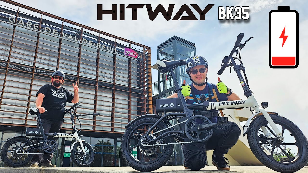60 Km D'AUTONOMIE ? VRAI ou FAUX ! - Hitway BK35 - Batterie 36V 6Ah - Jusqu'o&ugrave; irons-nous ? 🔋