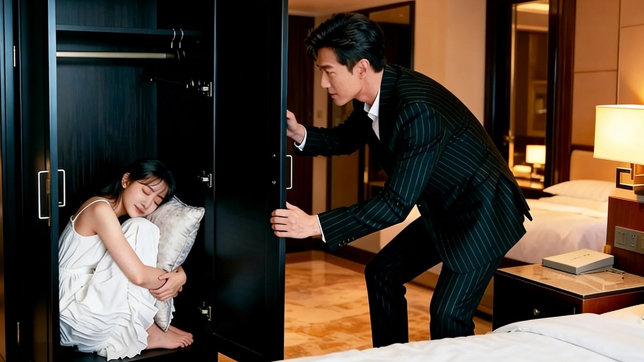 Ela se escondeu no armário e acabou dormindo… o CEO mandão se apaixonou de imediato!