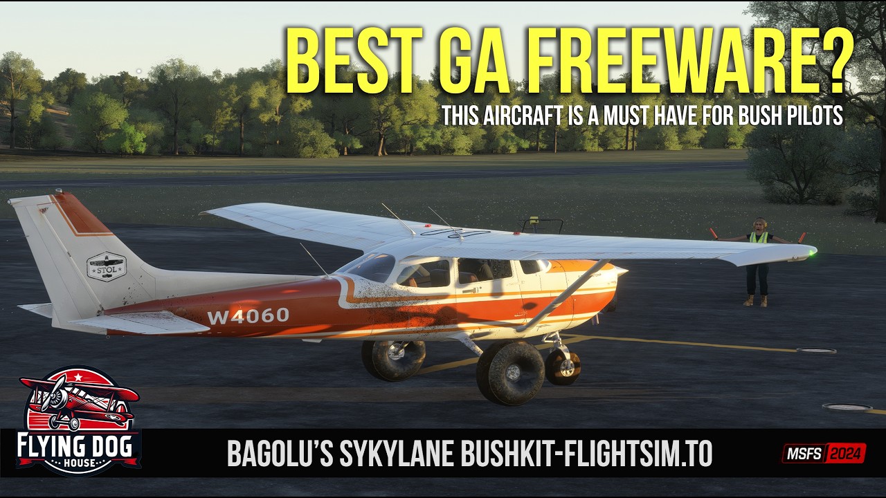 Best GA freeware ever? Skyhawk Bushkit first look MSFS 2024