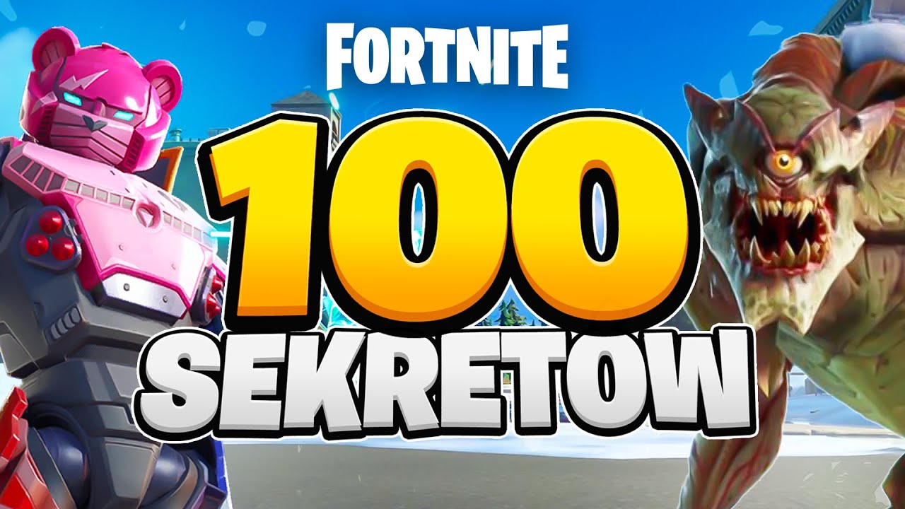 100 Sekretów Których NIE WIESZ o Fortnite!