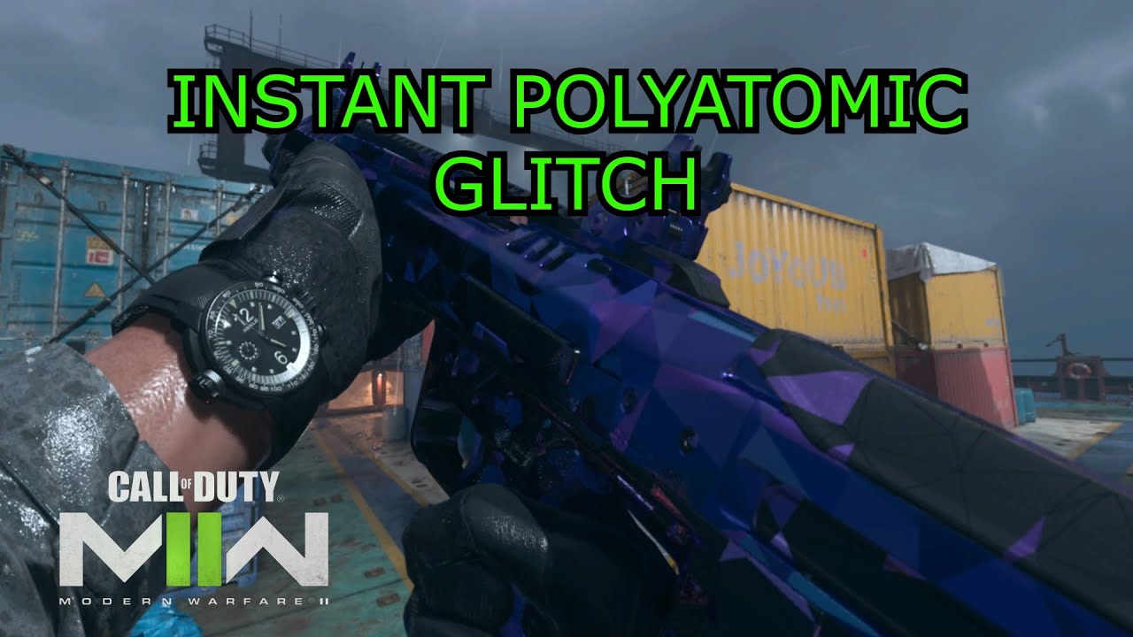 NEW POLYATOMIC GLITCH FOR CRONEN SQUALL | MODERN WARFARE 2 SEASON 3