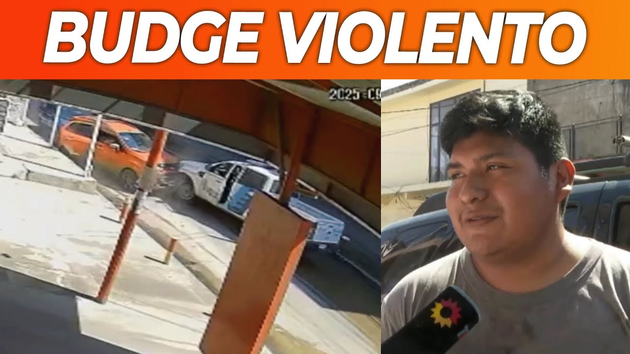 ROBARON, CHOCARON UN PATRULLERO Y ARRANCARON A LOS TIROS: VIOLENCIA DESMEDIDA EN BUDGE