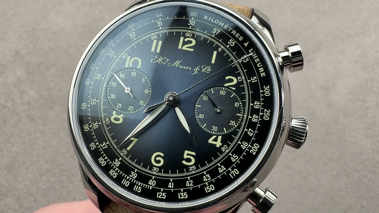 H. Moser & Cie x Massena LAB Endeavour Chronograph Compax (1220-1200) H. Moser & Cie Watch Review